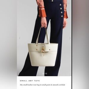 NWT Chloe Aby Tote. Natural White $2,295 Timeless Great quality
